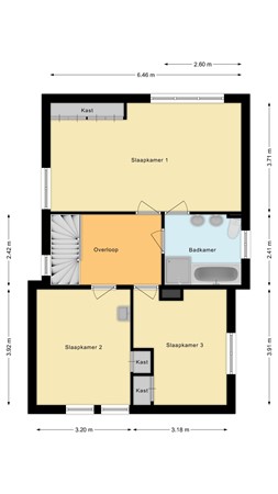 Plattegrond - Kamperfoelielaan 65, 5056 XZ Berkel-Enschot 