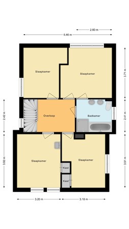 Plattegrond - Kamperfoelielaan 65, 5056 XZ Berkel-Enschot 