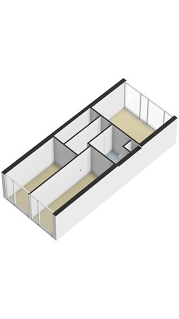 Plattegrond - Mozartlaan 222, 5011 SV Tilburg 
