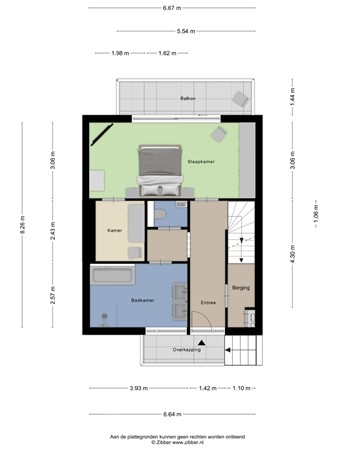 Plattegrond - Fraterstuin 11, 5051 RE Goirle 