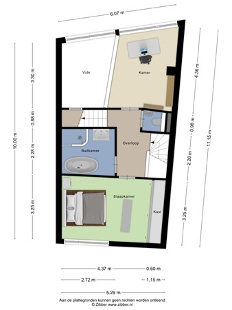 Plattegrond - Mostheuvelstraat 65, 5045 DP Tilburg 