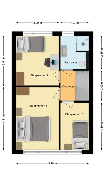 mediumsize floorplan