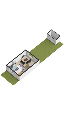 Plattegrond - Scharwoudestraat 57, 5035 LP Tilburg 