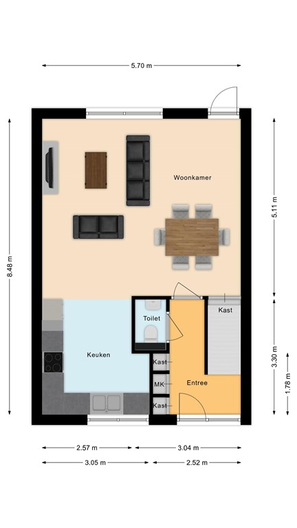 mediumsize floorplan