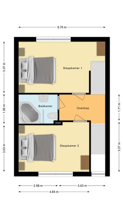 mediumsize floorplan
