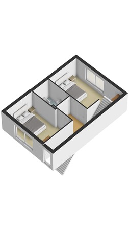 Plattegrond - Scharwoudestraat 57, 5035 LP Tilburg 