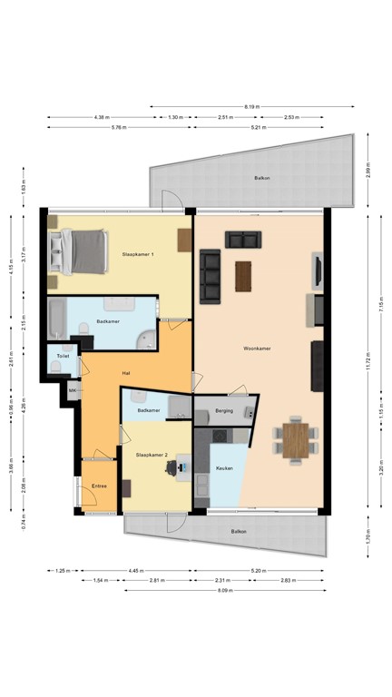 mediumsize floorplan