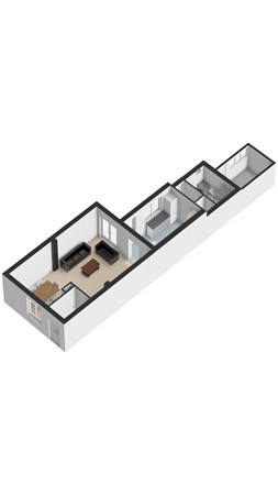 Plattegrond - Leo Xiii-Straat 71, 5046 KH Tilburg 