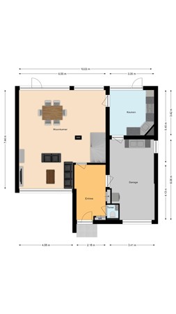 Plattegrond - Jan Tinbergenlaan 3, 5056 WC Berkel-Enschot 