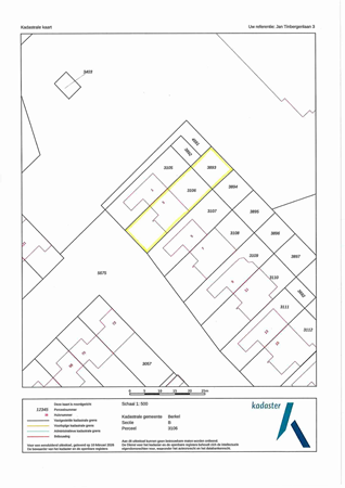 Plattegrond - Jan Tinbergenlaan 3, 5056 WC Berkel-Enschot 