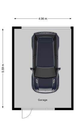Plattegrond - Kasteeldreef 26, 5046 CT Tilburg 