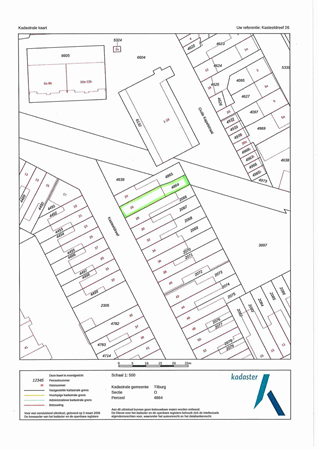 Plattegrond - Kasteeldreef 26, 5046 CT Tilburg 