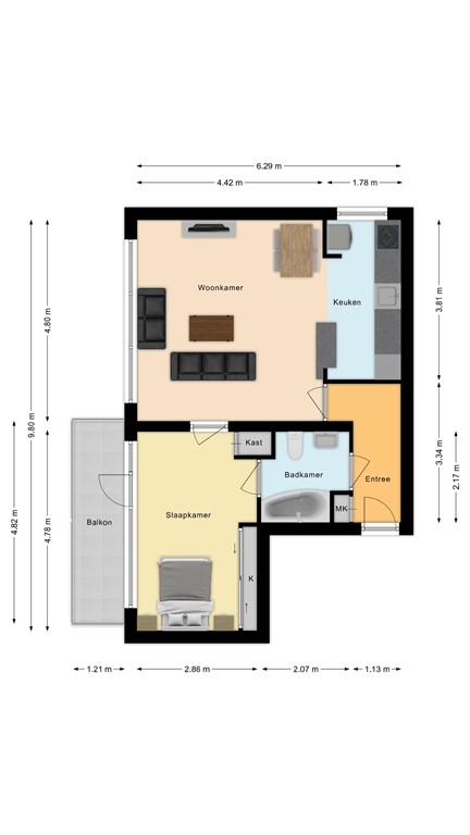 mediumsize floorplan