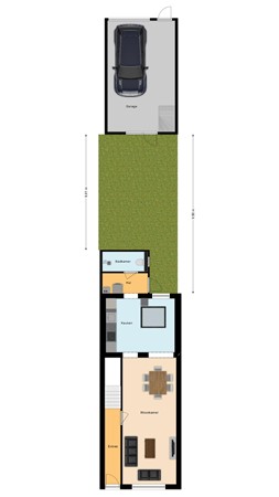 Plattegrond - Hooistraat 12, 5025 KE Tilburg 