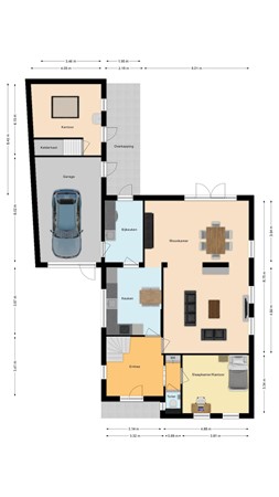 Plattegrond - Baronielaan 15, 5052 BX Goirle 