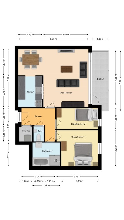 mediumsize floorplan