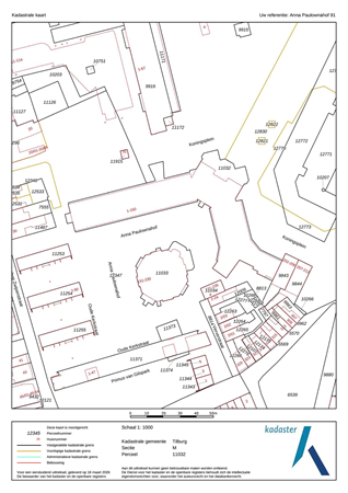 Plattegrond - Anna Paulownahof 91, 5038 VW Tilburg 