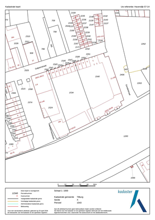 Plattegrond - Havendijk 57-14, 5017 AL Tilburg 