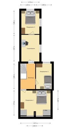 Plattegrond - Lijnsheike 18, 5011 LC Tilburg 