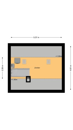Plattegrond - Torenakker 27, 5056 LK Berkel-Enschot 