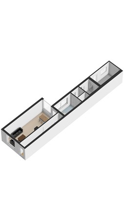 Plattegrond - Arent Van 'S Gravesandestraat 6, 5041 KB Tilburg 