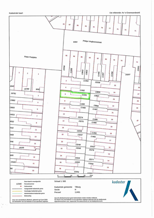 Plattegrond - Arent Van 'S Gravesandestraat 6, 5041 KB Tilburg 
