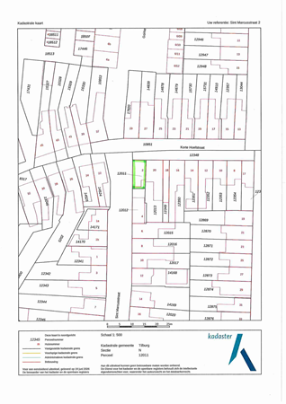 Plattegrond - Sint Marcusstraat 2, 5046 DT Tilburg 