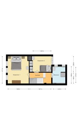 Plattegrond - Sint Marcusstraat 2, 5046 DT Tilburg 