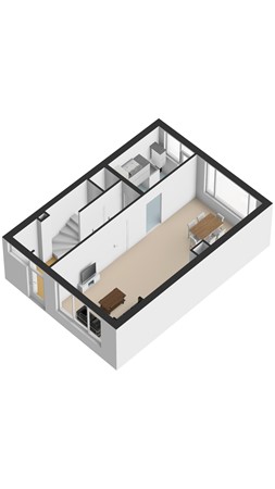 Plattegrond - Predikherenlaan 10, 5042 CM Tilburg 