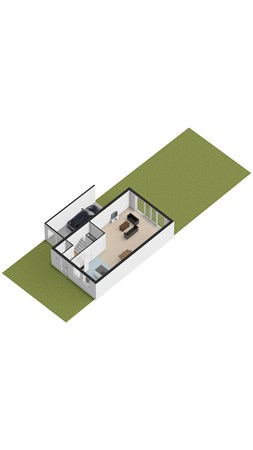 Plattegrond - Blokakker 15, 5071 LC Udenhout 