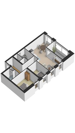 Plattegrond - Limanstraat 101, 5017 BJ Tilburg 