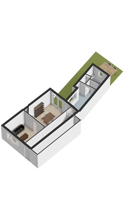 Plattegrond - Roggestraat 54, 5025 MB Tilburg 