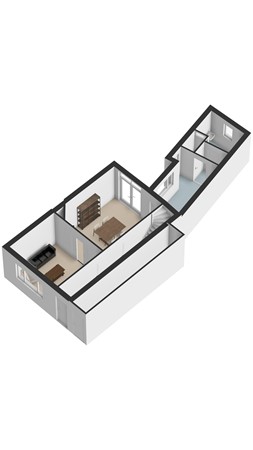 Plattegrond - Roggestraat 54, 5025 MB Tilburg 