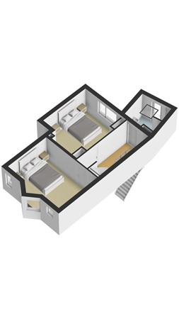 Plattegrond - Roggestraat 54, 5025 MB Tilburg 