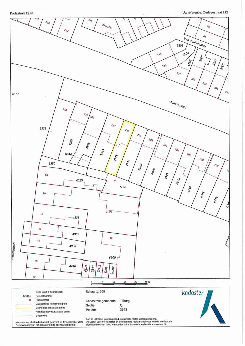 Tussenwoning te koop: Oerlesestraat 212, Tilburg
