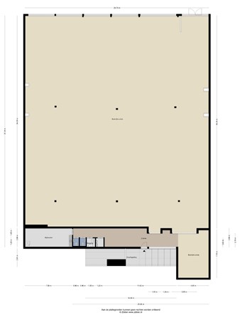 Plattegrond - Bosscheweg 247b, 5013 AB Tilburg 
