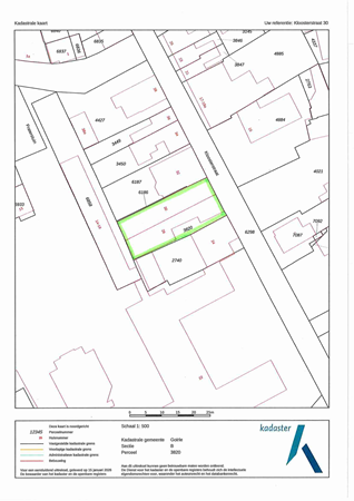 Plattegrond - Kloosterstraat 30, 5051 RD Goirle 