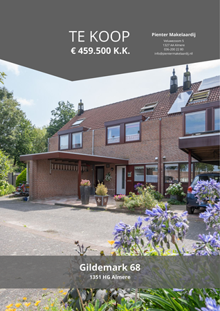 Brochure preview - Gildemark 68, 1351 HG ALMERE (1)