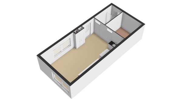 Floorplan - Lingestraat 37, 1316 CP Almere