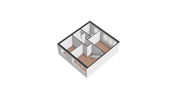 Floorplan - Thorbeckelaan 17, 3843 WL Harderwijk