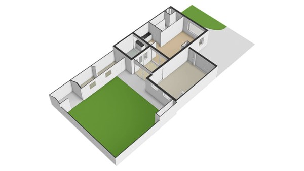 Floorplan - Thorbeckelaan 17, 3843 WL Harderwijk