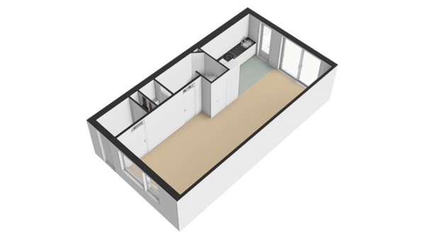 Floorplan - Augustusstraat 111, 1335 DS Almere