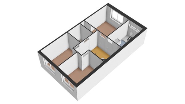 Floorplan - Augustusstraat 111, 1335 DS Almere