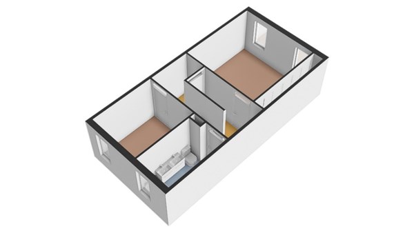 Floorplan - Rietlaan 25, 3893 GK Zeewolde