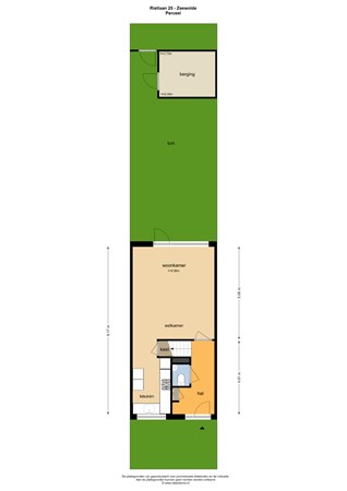 Floorplan - Rietlaan 25, 3893 GK Zeewolde