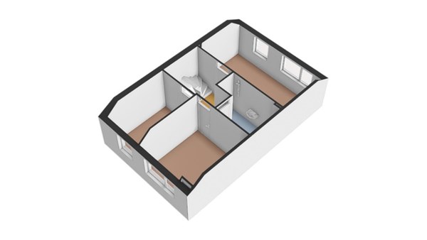 Floorplan - Bornerbroeksestraat 231, 7606 BK Almelo