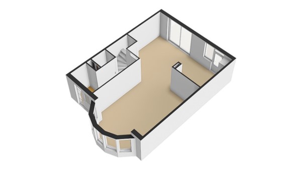 Floorplan - Piccolostraat 45, 1312 RE Almere