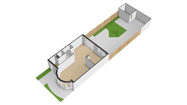Floorplan - Piccolostraat 45, 1312 RE Almere