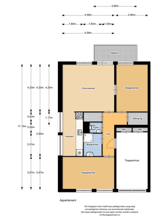 mediumsize floorplan