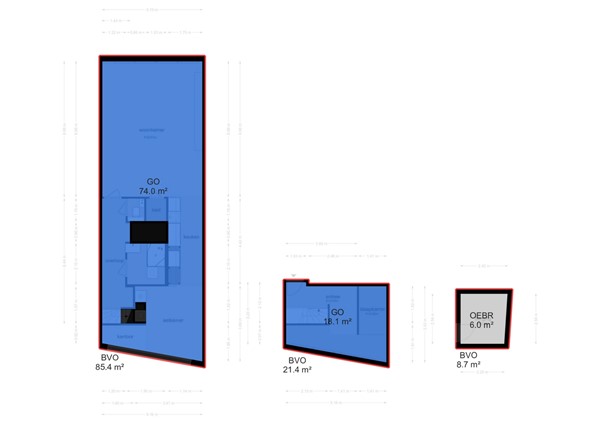 Floorplan - Koetsierbaan 387, 1315 SX Almere